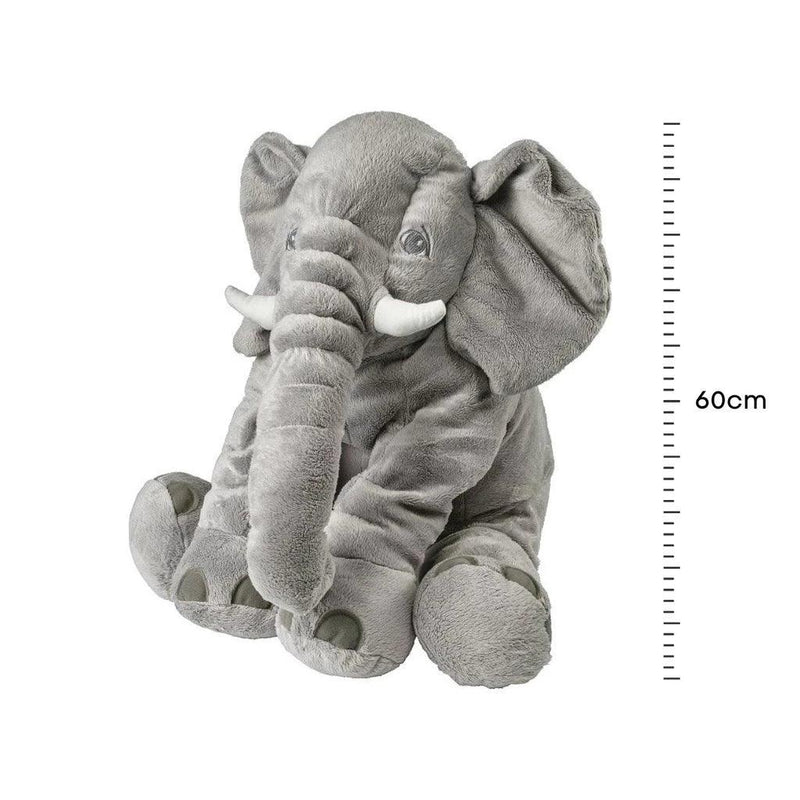 Almofada Elefante de Pelúcia para Bebê, Antialérgico - CAZAKA STORE