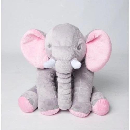 Almofada Elefante de Pelúcia para Bebê, Antialérgico - CAZAKA STORE